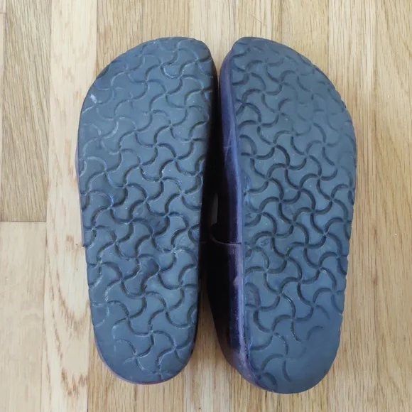 Birkenstock Brown Leather Paris Mary Jane RARE!!! - Picture 4 of 9